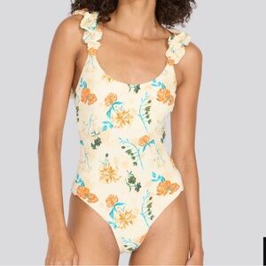 NWOT Solid and Striped Valencia one-piece sz M